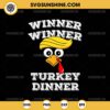 Funny Trump Winner Winner Turkey Dinner Thanksgiving SVG