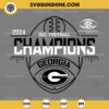 Georgia Bulldogs 2024 SEC Football Champions SVG, Georgia Bulldogs 2024 SVG