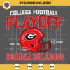 Georgia Bulldogs College Football Playoff 2024-25 SVG, Georgia Bulldogs football SVG