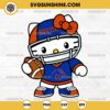 Hello Kitty Boise State Broncos football SVG PNG File