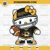 Hello Kitty Missouri Tigers football SVG PNG File