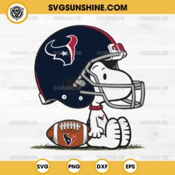 Snoopy Houston Texans NFL SVG, Snoopy Football SVG