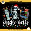 Icu Nurse Christmas PNG, Jingle Bells ER Nurse Emergency Department Christmas PNG