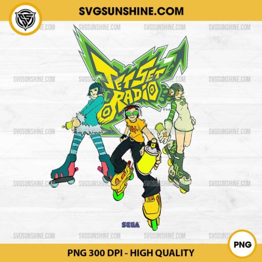 Jet Set Radio PNG, Gum SEGA Dreamcast PNG