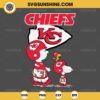 Charlie Brown Snoopy Kansas City Chiefs NFL SVG