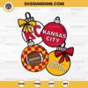 Kansas City Chiefs Merry Christmas Ornaments SVG, Kansas City SVG, Chiefs Football Christmas SVG