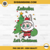 Labubu Let's Christmas PNG, Santa Claus Labubu Christmas PNG