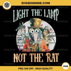 Light The Lamp Not The Rat PNG, The Muppet Christmas Carol PNG