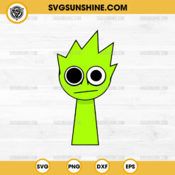 Lime OWAKCX Incredibox Sprunki SVG, Lime Sprunki SVG, Lime OWAKCX SVG