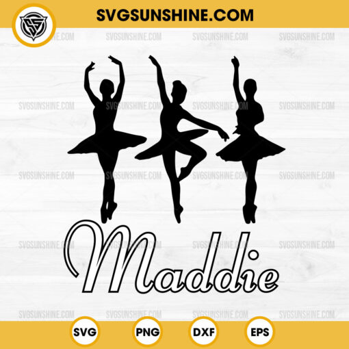 Maddie Ziegler Dancer SVG, Ballet Dancers SVG, Ballet Silhouette SVG