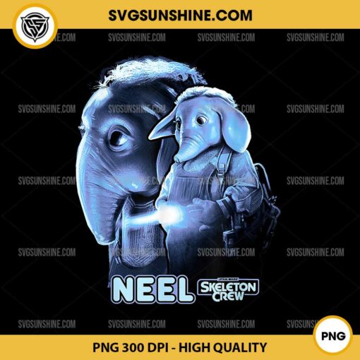 Neel Star Wars PNG, Skeleton Crew Neel PNG