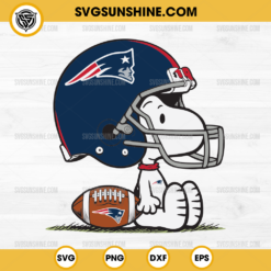 Snoopy New England Patriots NFL SVG, Snoopy Football SVG