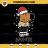 Chill Guy New Orleans Saints Christmas SVG, Santa Chill Guy Football NFL SVG