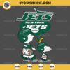 Charlie Brown Snoopy New York Jets NFL SVG