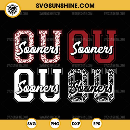 OU Sooners SVG, Oklahoma Sooners SVG Bundle