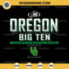 Oregon Ducks Big Ten Championship 2024 Football SVG, Oregon Ducks 2024 SVG