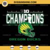 Oregon Ducks Big Ten Football Champions 2024 SVG, Oregon Ducks Football 2024 SVG