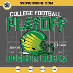 Oregon Ducks College Football Playoff 2024-25 SVG, Oregon Ducks football SVG