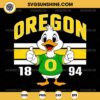 Oregon Ducks The Legends 1894-2024 SVG, The Oregon Ducks 130 Years SVG, Oregon Ducks Football SVG