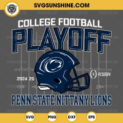 Penn State Nittany Lions College Football Playoff 2024-25 SVG, Penn State Nittany Lions football SVG