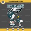 Charlie Brown Snoopy Philadelphia Eagles NFL SVG