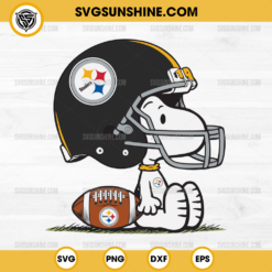 Snoopy Pittsburgh Steelers NFL SVG, Snoopy Football SVG