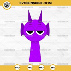 Purple Durple Incredibox Sprunki SVG, Durple Purple Sprunki Toys SVG