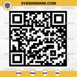 QR Trump SVG, Trump Dancing QR Code SVG