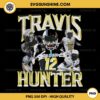 Retro Travis Hunter PNG, Football Player PNG, Colorado Buffaloes PNG