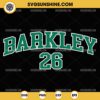 Saquon Barkley 26 SVG, Saquon Barkley Philadelphia Eagles SVG