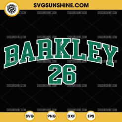 Saquon Barkley 26 SVG, Saquon Barkley Philadelphia Eagles SVG