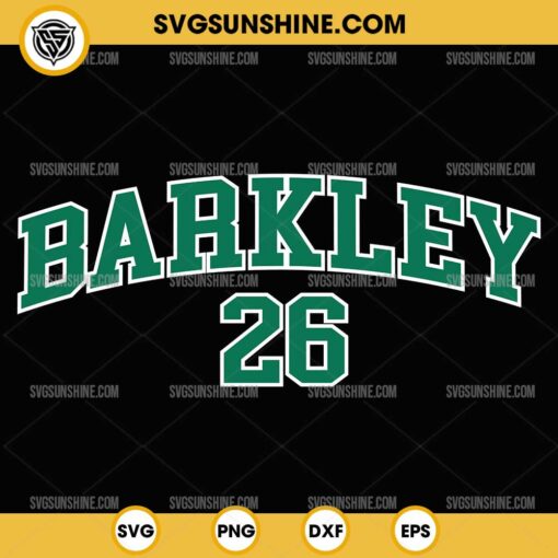 Saquon Barkley 26 SVG, Saquon Barkley Philadelphia Eagles SVG