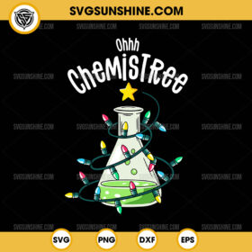 Science Teacher Oh Chemistree SVG, Chemistry Christmas SVG