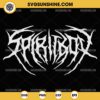 Spiritbox Band SVG, Spiritbox Death Metal Logo SVG PNG