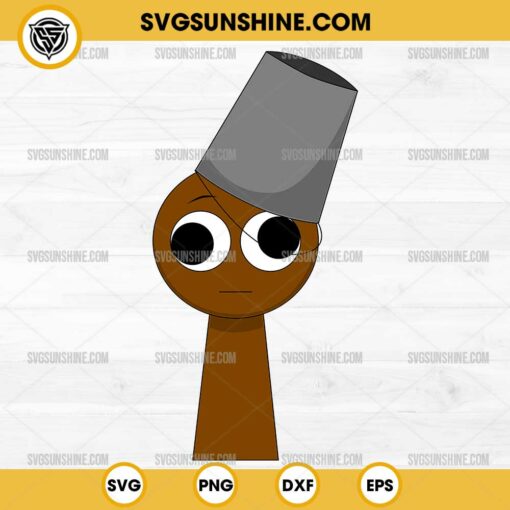 Sprunki Brud Brown SVG, Brown Brud Sprunki Toys SVG