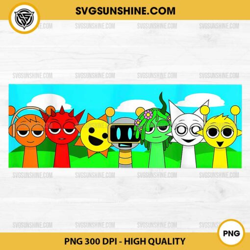 Sprunki Characters Toys PNG, Sprunki PNG