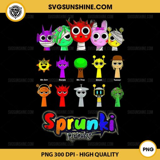 Sprunki Retake PNG, Sprunki Retake On Sprunki Incredibox Game PNG