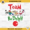 Team Rudolph the Red Nosed Reindeer PNG File