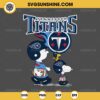 Charlie Brown Snoopy Tennessee Titans NFL SVG