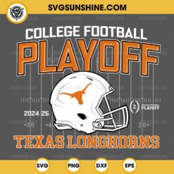 Texas Longhorns College Football Playoff 2024-25 SVG, Texas Longhorns football SVG