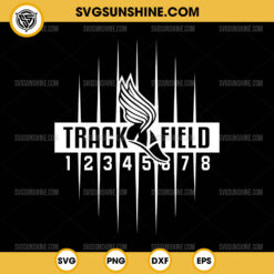 Track and Field SVG, Track Shoes With Wings SVG