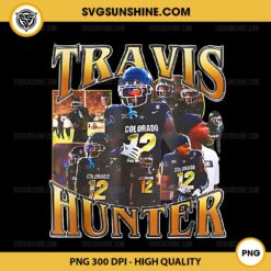 Travis Hunter PNG Designs File