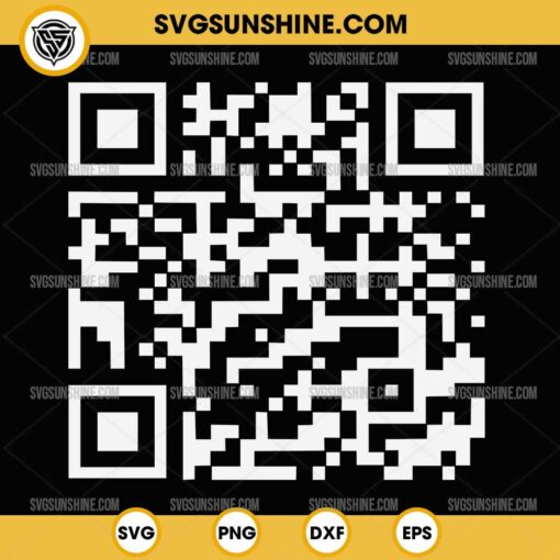 Trump Dance QR Code SVG PNG File