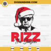 Trump Rizz The Season SVG, Funny Trump Christmas Rizz SVG