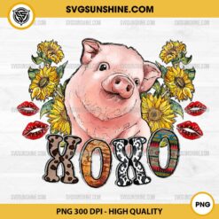 XOXO Piglet PNG, XOXO Valentine PNG