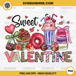 Sweet Valentine PNG, Cake Lover Valentine PNG