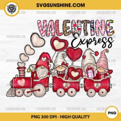 Valentine Gnome Express PNG, Gnomies Valentines Day PNG