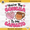 Youre The Concha To My Cafecito PNG, Concha Valentine PNG