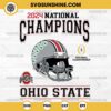 2024 National Champions Ohio State Football SVG, Ohio State Buckeyes College Football Playoff 2024 National Champions SVG