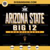 Arizona State Sun Devils Big 12 Championship 2024 Football SVG